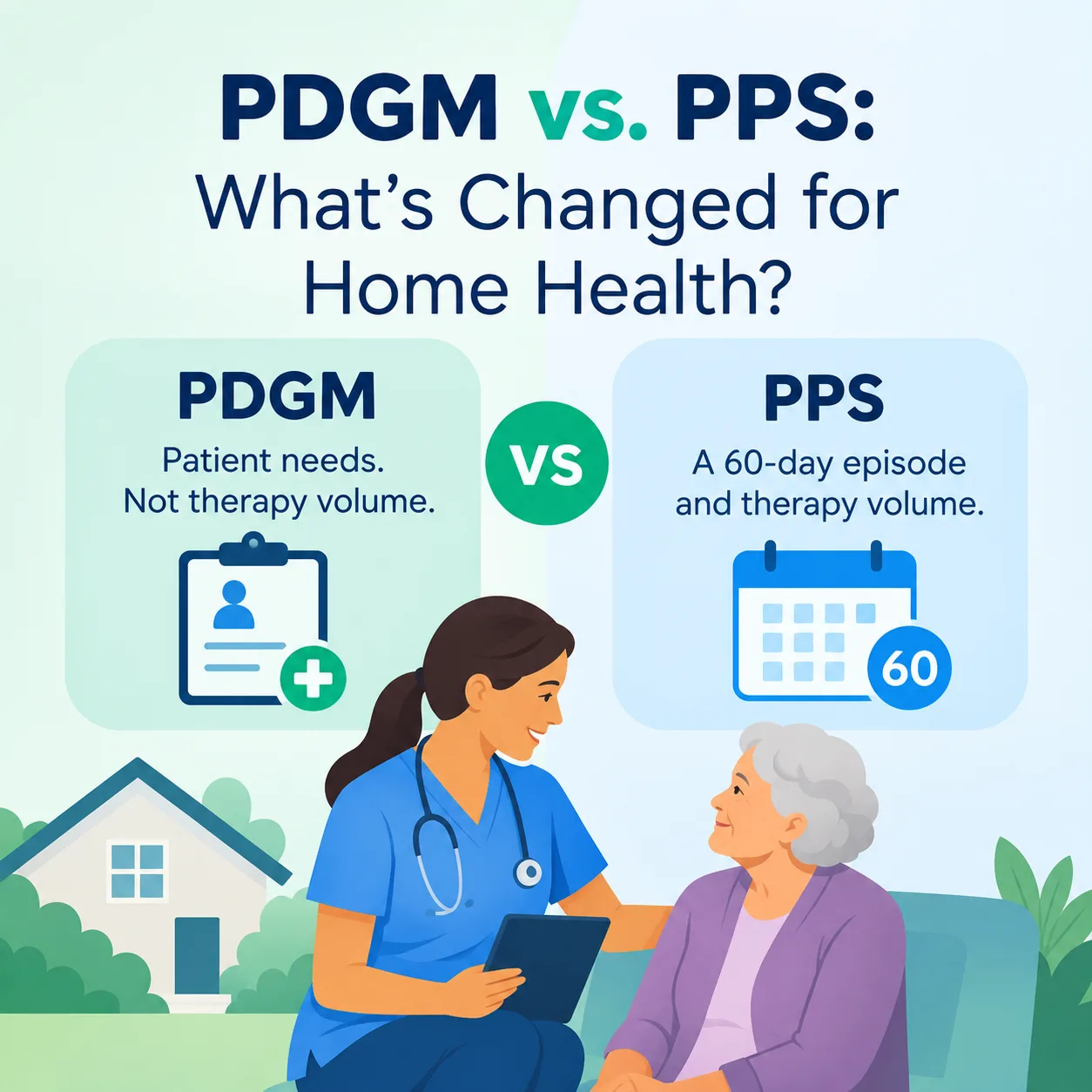PDGM vs. PPS: What's Changed for Home Health?