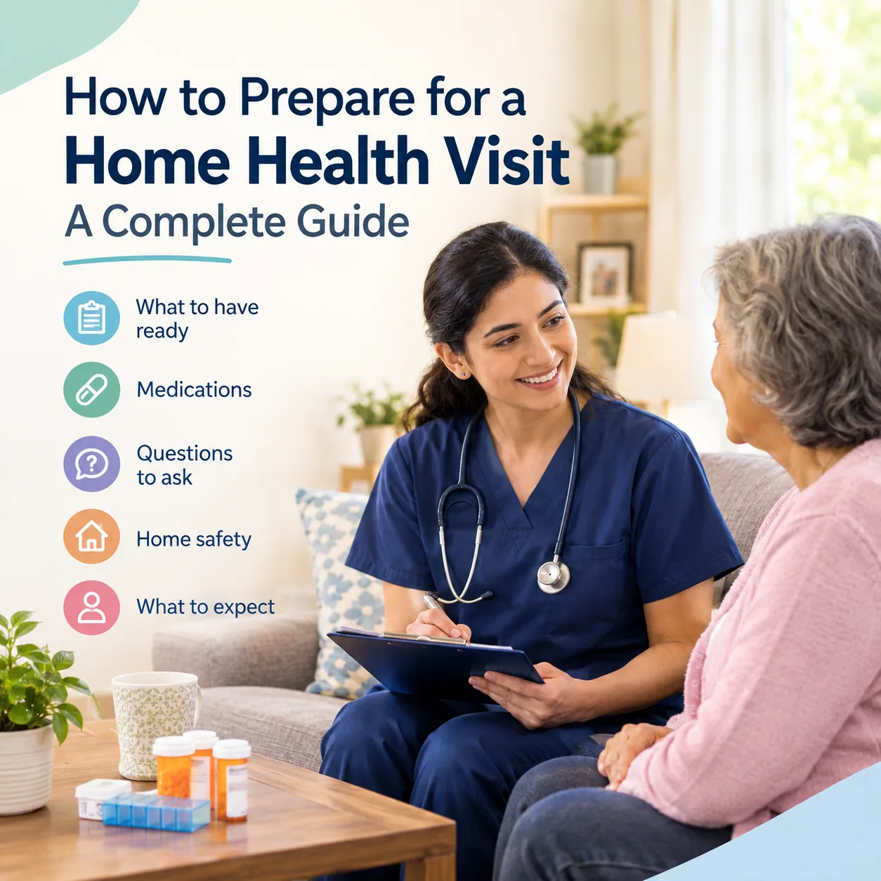 How Can You Prepare for a Home Health Visit?