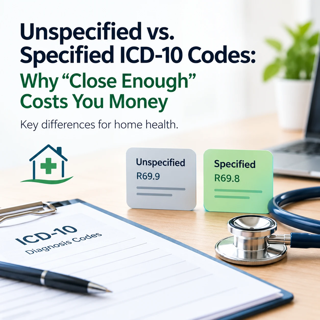 Unspecified vs. Specified ICD-10 Codes: Key Differences for Home Health