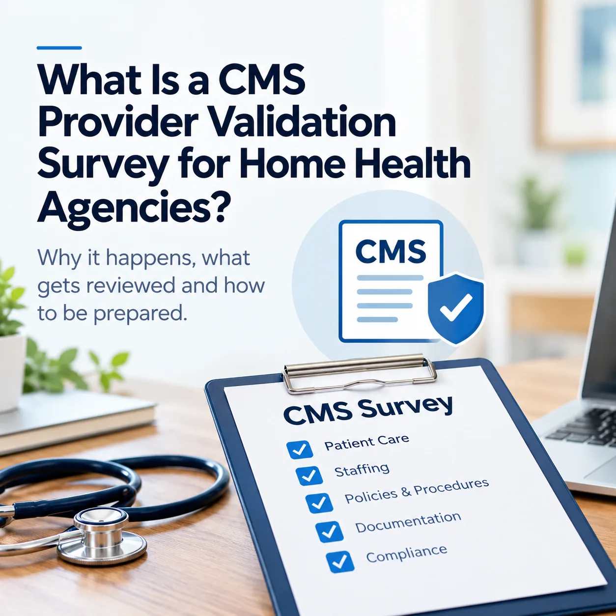 What Is a CMS Provider Validation Survey for Home Health Agencies?